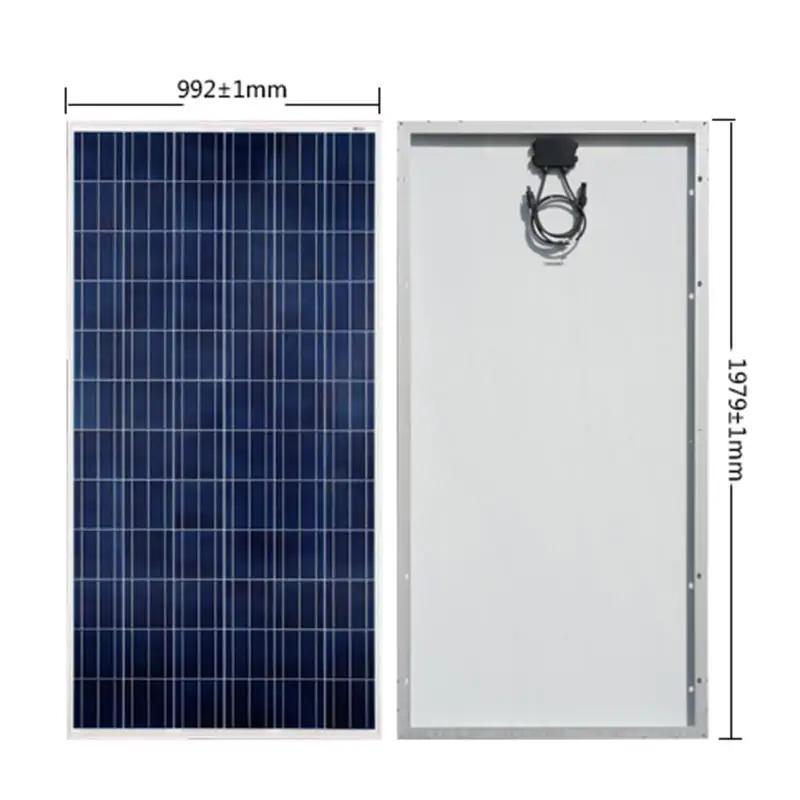光伏制造商 330W 太阳能电池板 多晶太阳能电池板