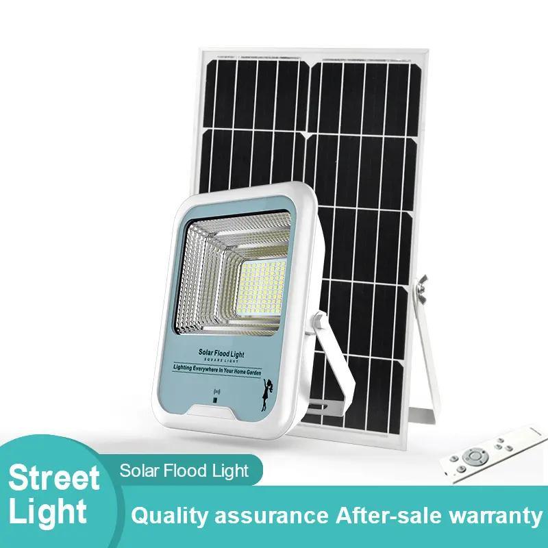 Solarpro 户外 IP66 LED 庭院灯，8W 壁挂式金属外壳太阳能泛光灯